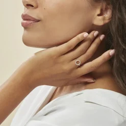 Bague Laureen Argent Blanc Oxyde De Zirconium