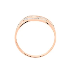 Bague Leopoldine Or Rose Diamant