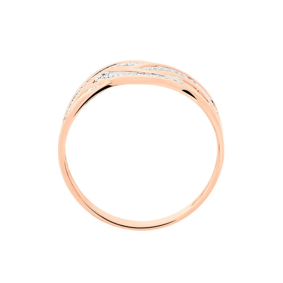 Bague Leopoldine Or Rose Diamant