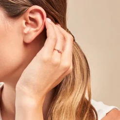 Bague Lilou Plaqué Or Doré Oxyde De Zirconium