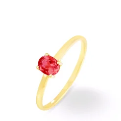 Bague Lily Or Jaune Rubis