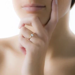 Bague Lily Or Jaune Rubis