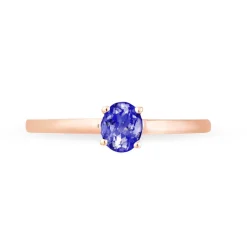 Bague Lily Or Rose Tanzanite