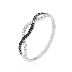 Bague Lilybeth Or Blanc Diamant