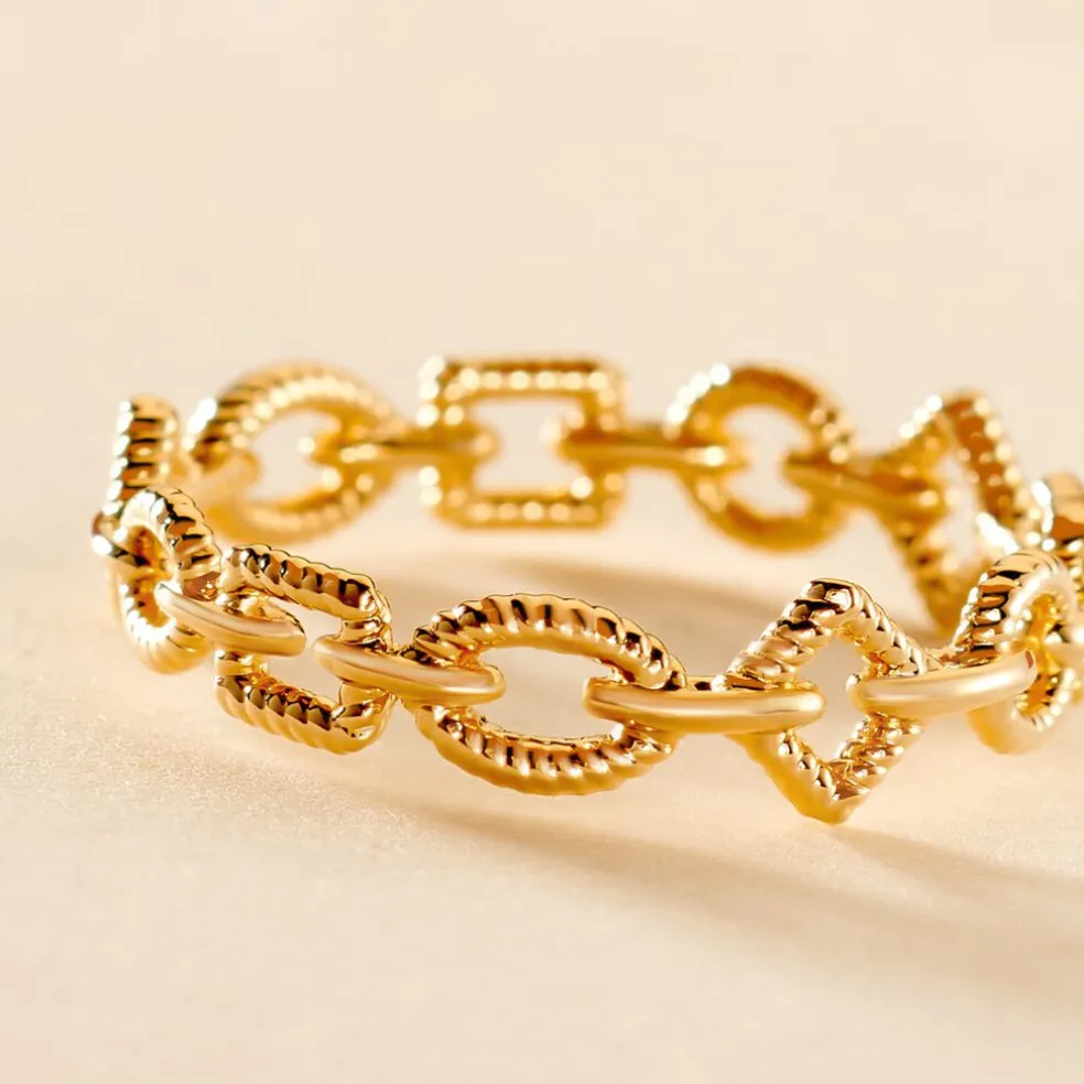 Bague Linka Plaqué Or Jaune