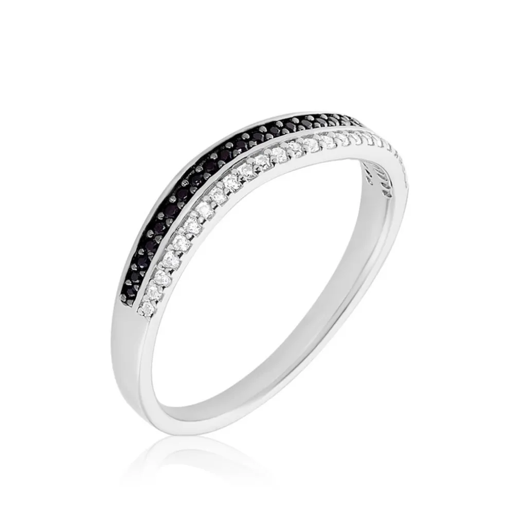 Bague Liraz Argent Blanc Oxyde De Zirconium