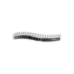 Bague Liraz Argent Blanc Oxyde De Zirconium