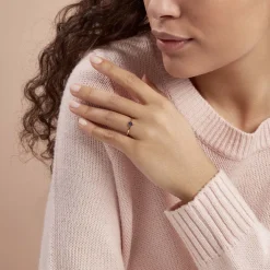 Bague Lissounia Or Jaune Saphir