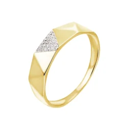 Bague Lizia Or Jaune Diamant