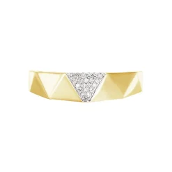 Bague Lizia Or Jaune Diamant