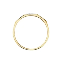 Bague Lizia Or Jaune Diamant