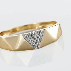 Bague Lizia Or Jaune Diamant