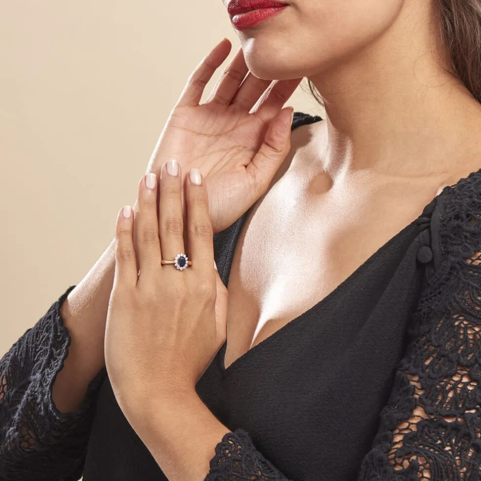 Bague Lizia Or Jaune Diamant