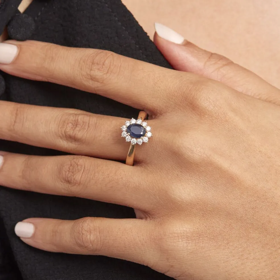 Bague Lizia Or Jaune Diamant