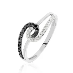 Bague Loriana Or Blanc Diamant