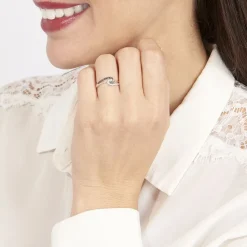 Bague Loriana Or Blanc Diamant