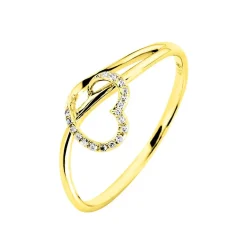 Bague Louise Or Jaune Diamant