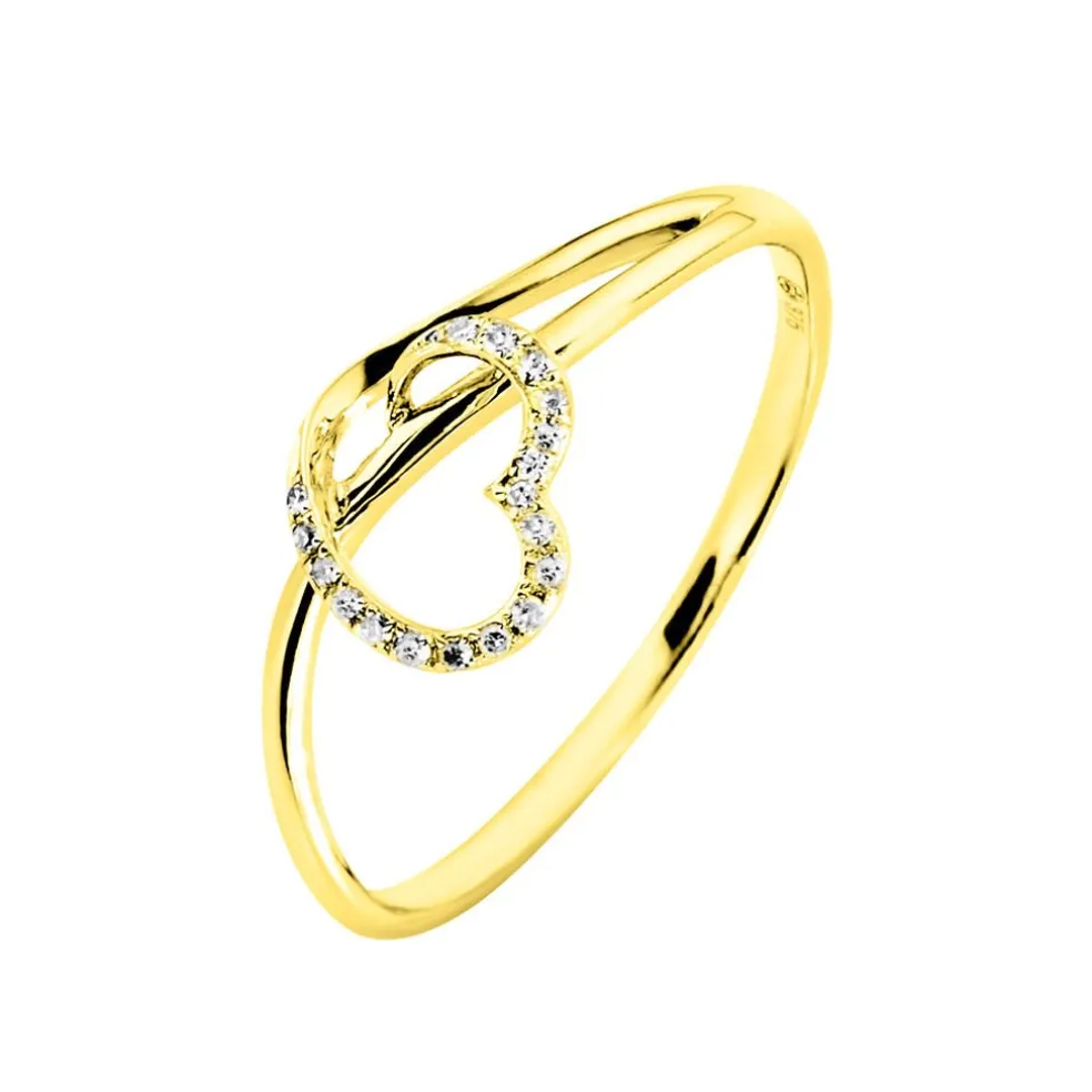 Bague Louise Or Jaune Diamant