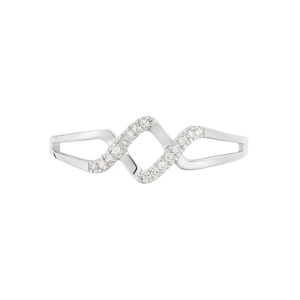 Bague Loula Or Blanc Diamant