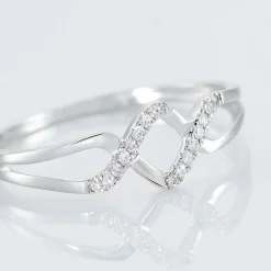 Bague Loula Or Blanc Diamant