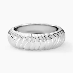 Bague Louve Argent Blanc