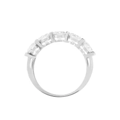 Bague Lyana Or Blanc Oxyde De Zirconium