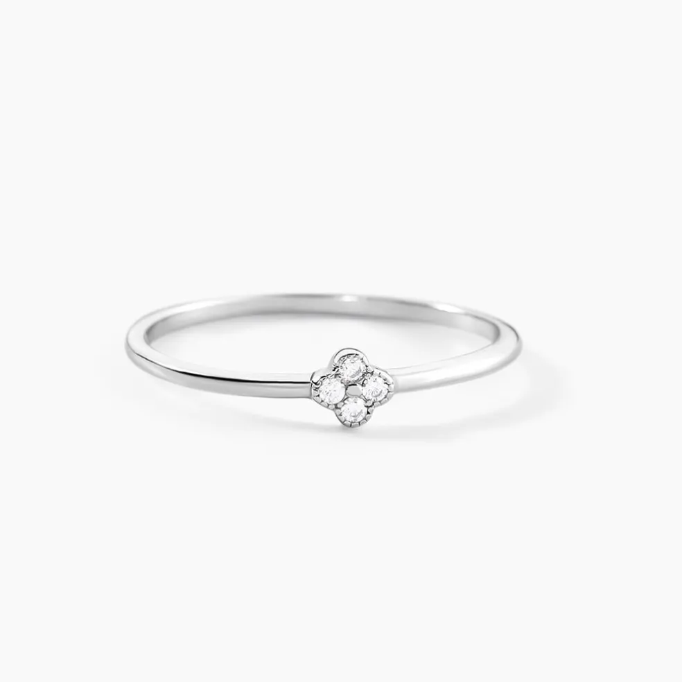 Bague Lysandra Argent Blanc Oxyde De Zirconium
