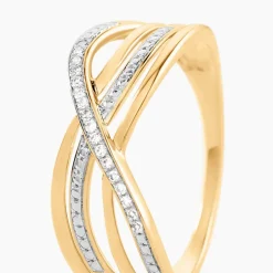 Bague Macario Or Jaune Diamant