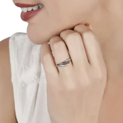 Bague Maelys Or Rose Diamant