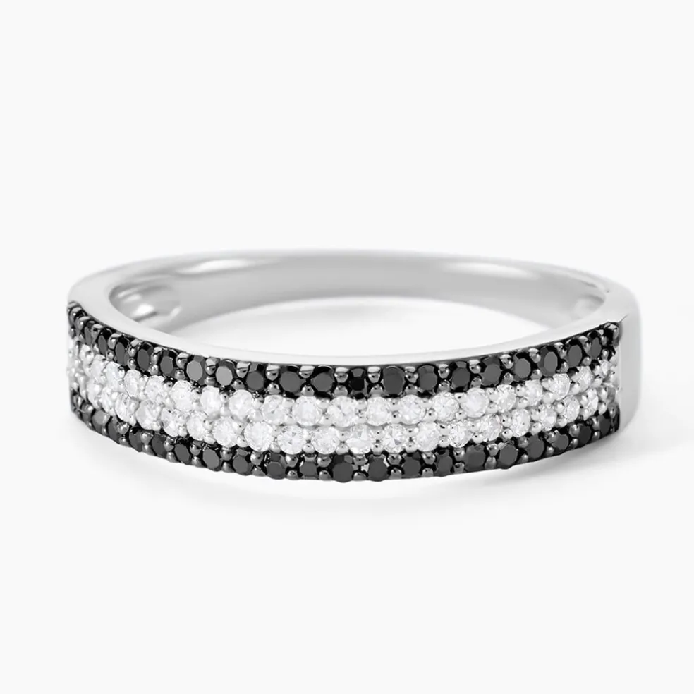 Bague Maissara Or Blanc Diamant