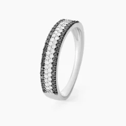 Bague Maissara Or Blanc Diamant