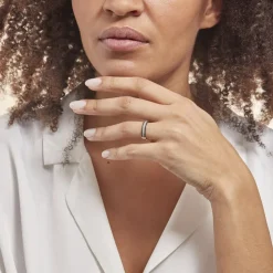 Bague Maissara Or Blanc Diamant