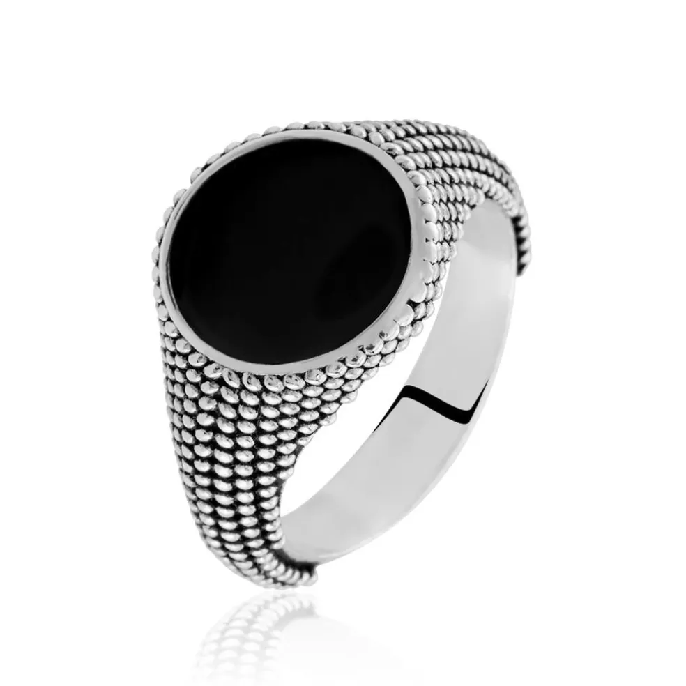 Bague Malek Argent Blanc