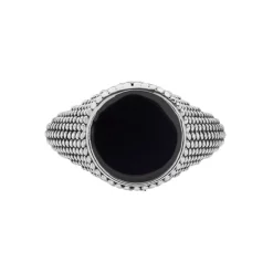 Bague Malek Argent Blanc