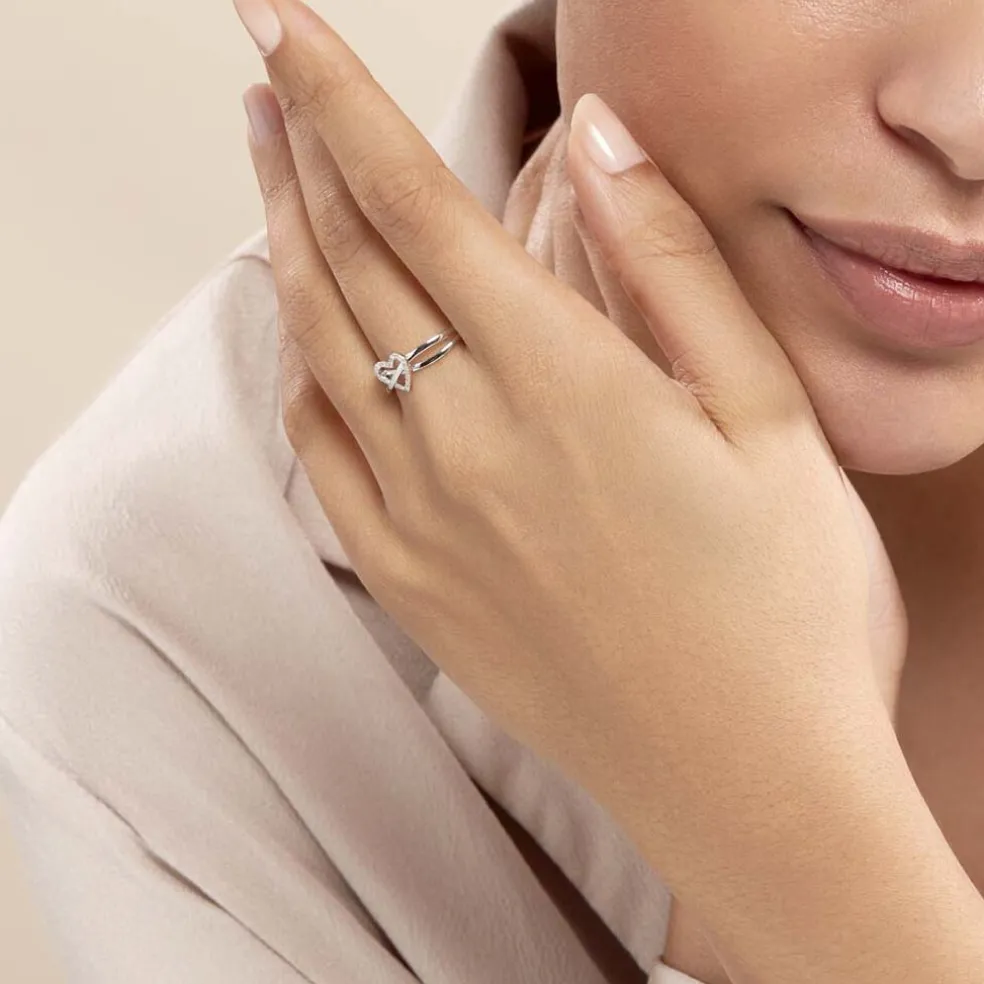 Bague Malinda Or Blanc Diamant