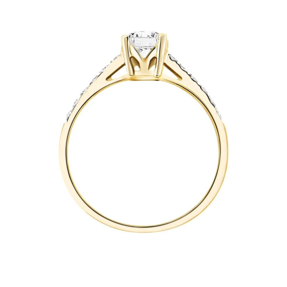 Bague Manon Or Jaune Oxyde De Zirconium