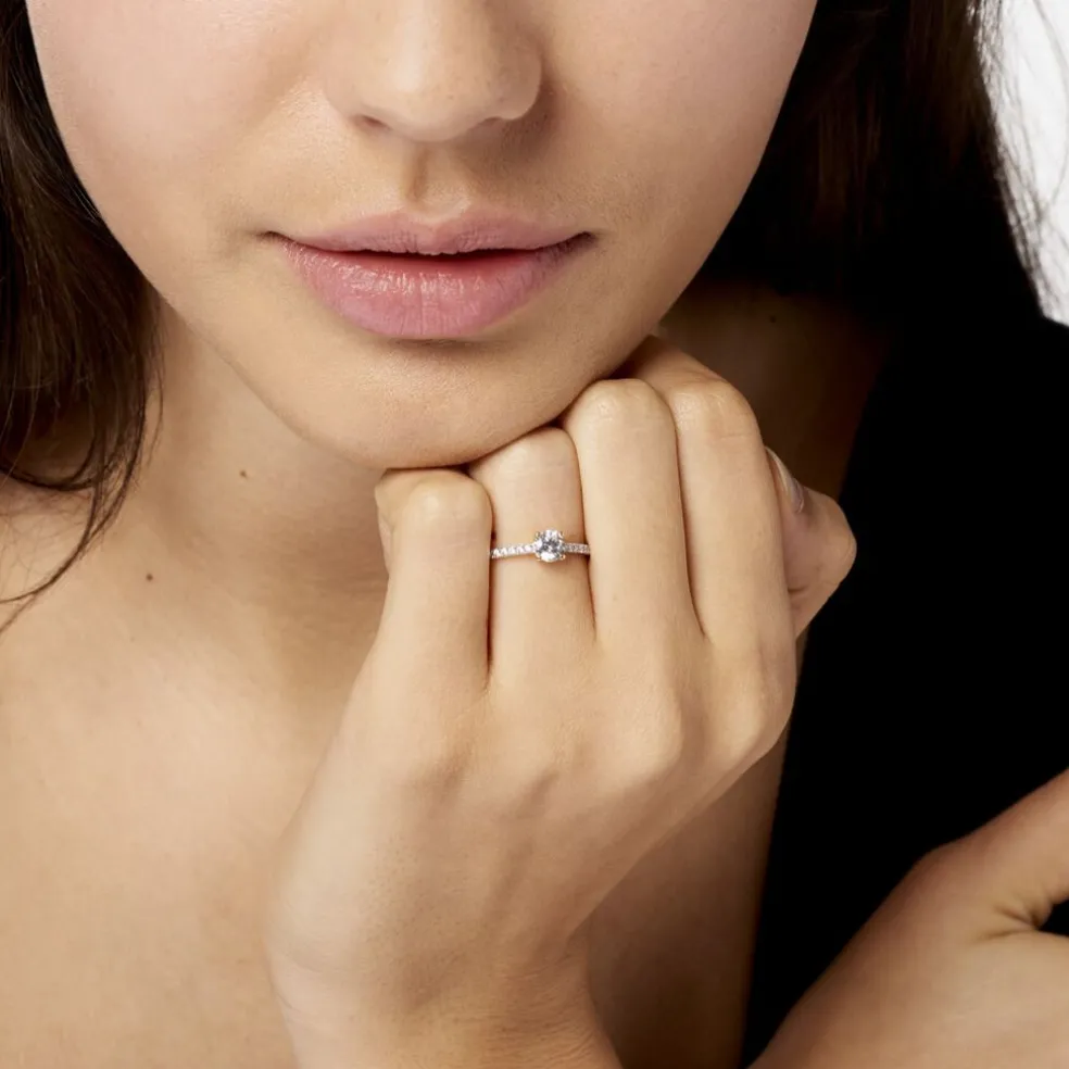 Bague Manon Or Jaune Oxyde De Zirconium