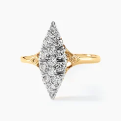 Bague Marchioness Or Jaune Oxyde De Zirconium