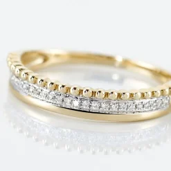 Bague Marcianne Or Jaune Diamant