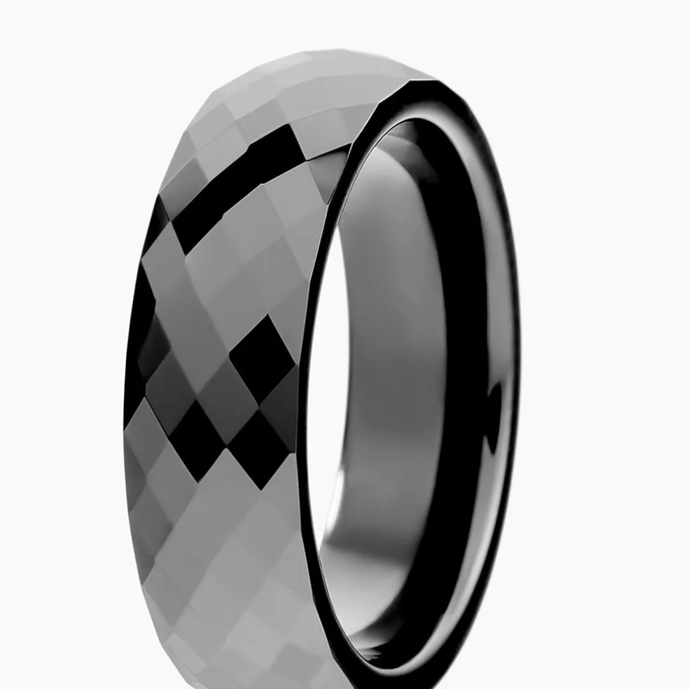 Bague Marichka Ceramique Noir Céramique