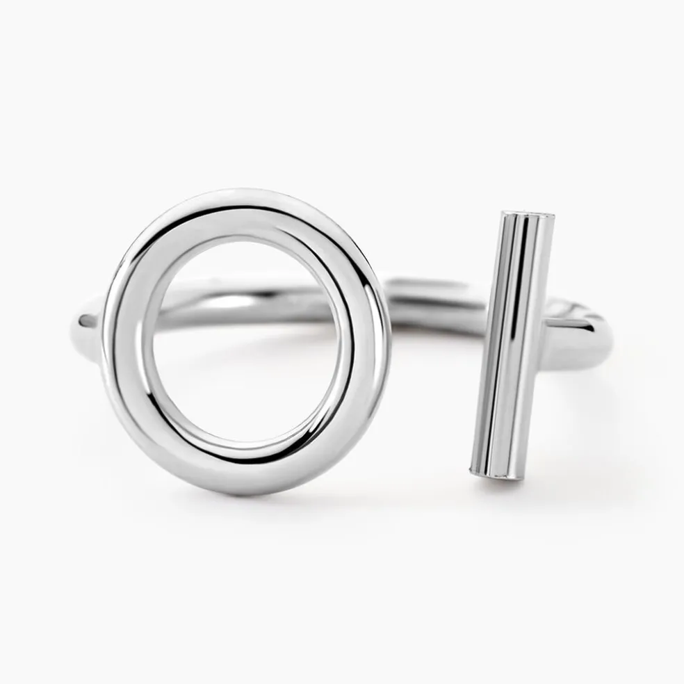 Bague Marie-capucine Argent Blanc