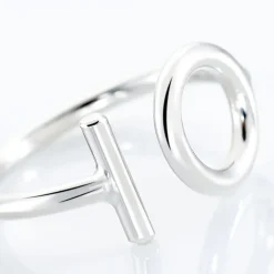 Bague Marie-capucine Argent Blanc