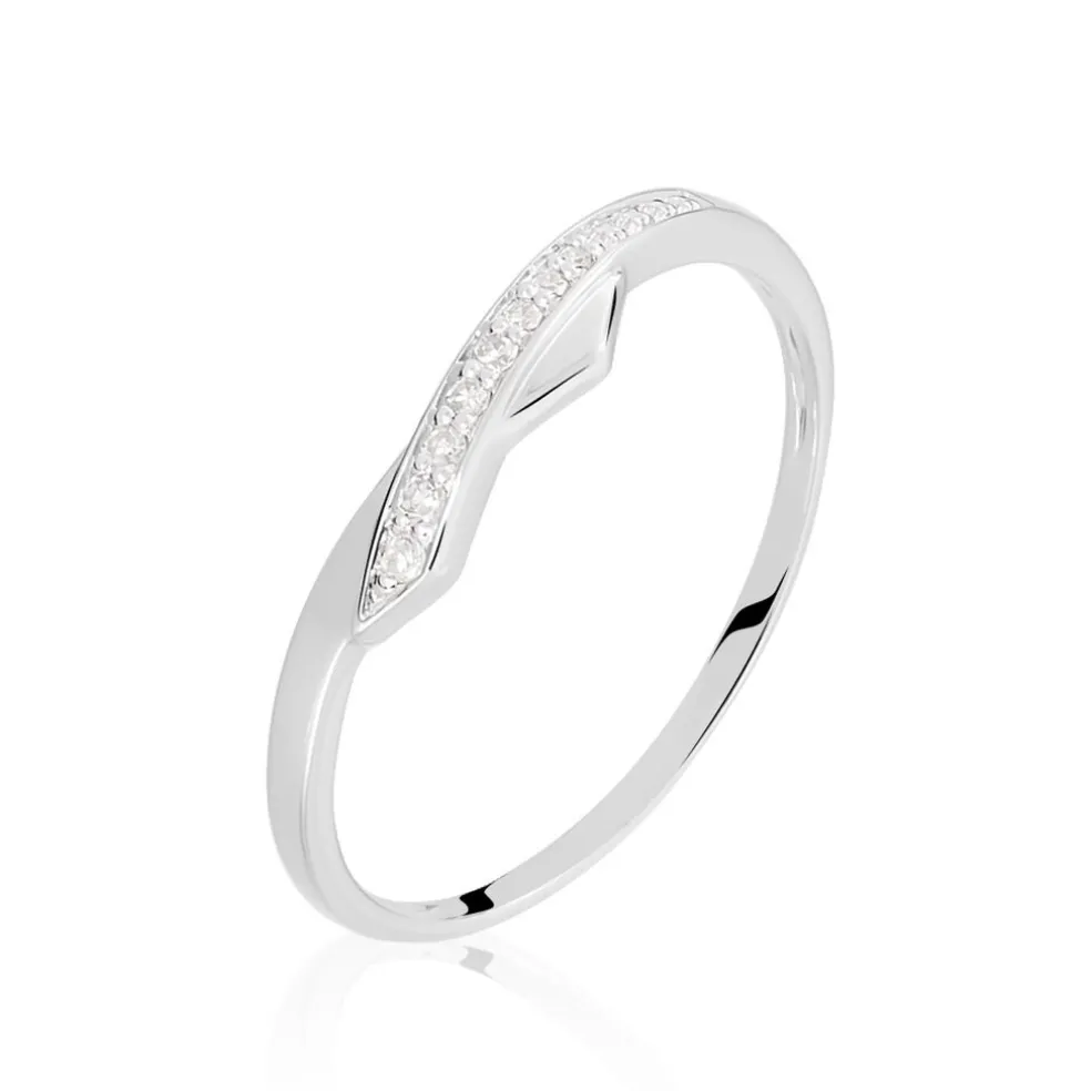 Bague Marilou Or Blanc Diamant