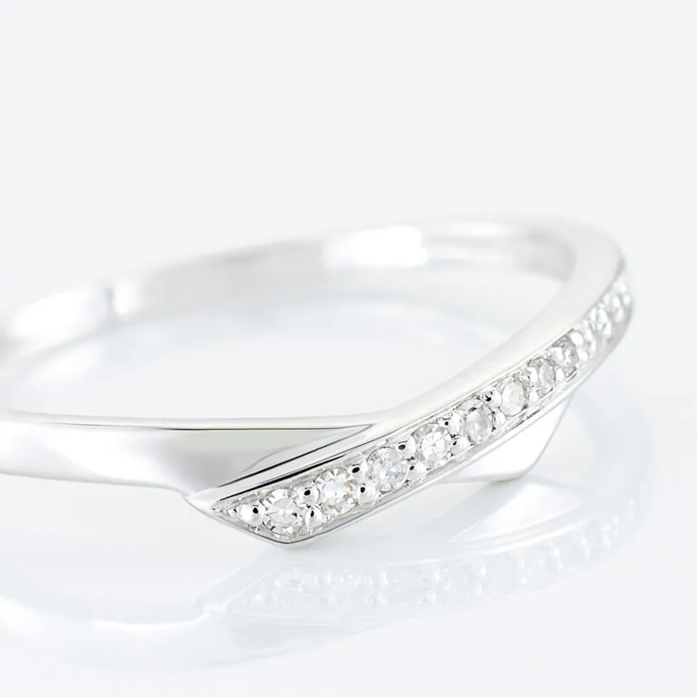 Bague Marilou Or Blanc Diamant