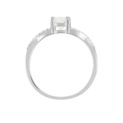 Bague Maryna Argent Blanc Oxyde De Zirconium
