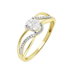 Bague Mavriki Or Jaune Oxyde