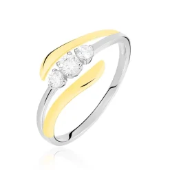 Bague Mayline Or Bicolore Diamant
