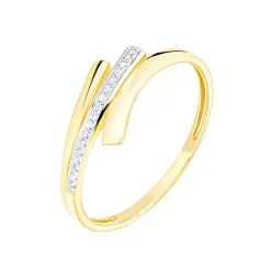 Bague Melia Or Jaune Diamant