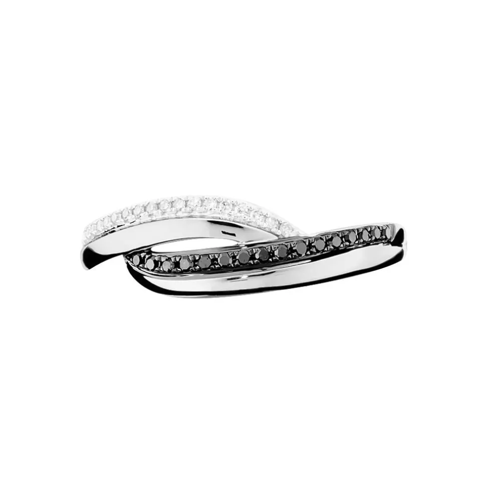 Bague Melinda Or Blanc Diamant