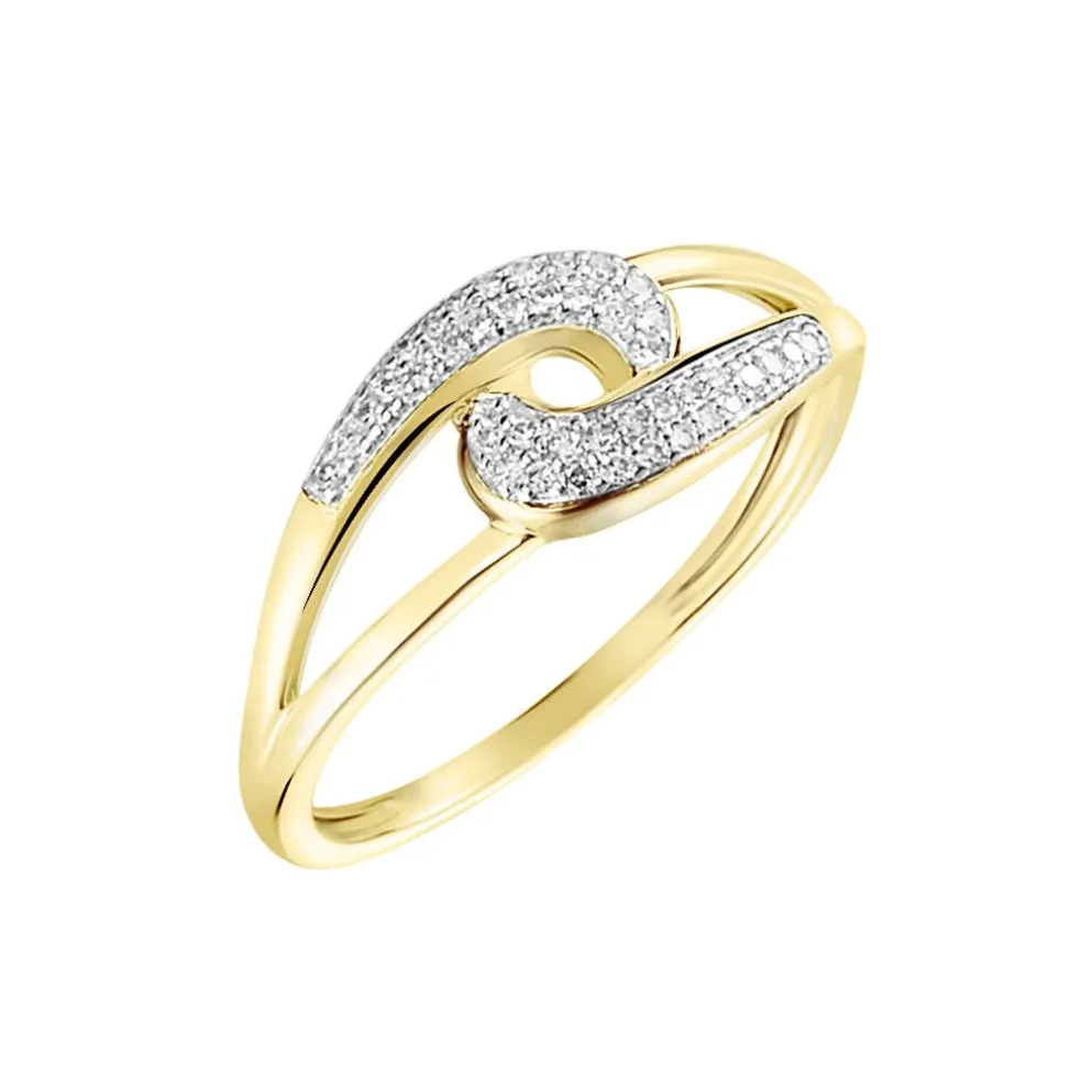 Bague Melisianne Or Jaune Diamant